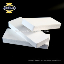 Jinbao pvc board 4x8 weiße platte kunststoff pvc celuka schaumplatte
